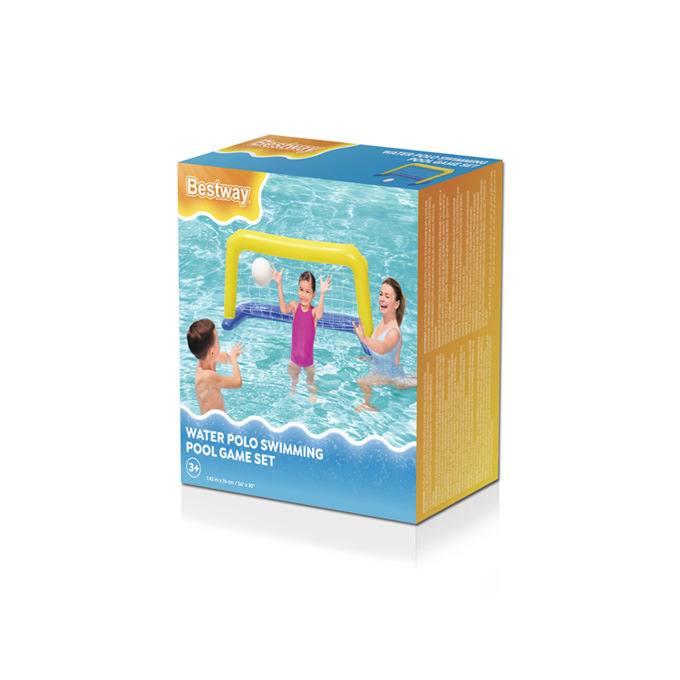 Picture of Original Genuine Bestway Water Goal Inflatable Football Goal Swimming Pool Entertainment Goal Goal Net 52123