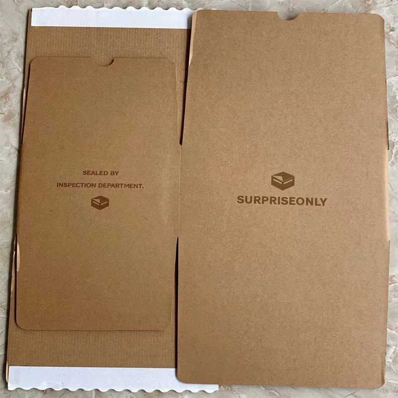 Picture of Tape-Free Tear-Off Box Express Carton Manufacturer Direct Sales Amazon Carton Packaging Kraft Box Ready-Made Zipper Carton
