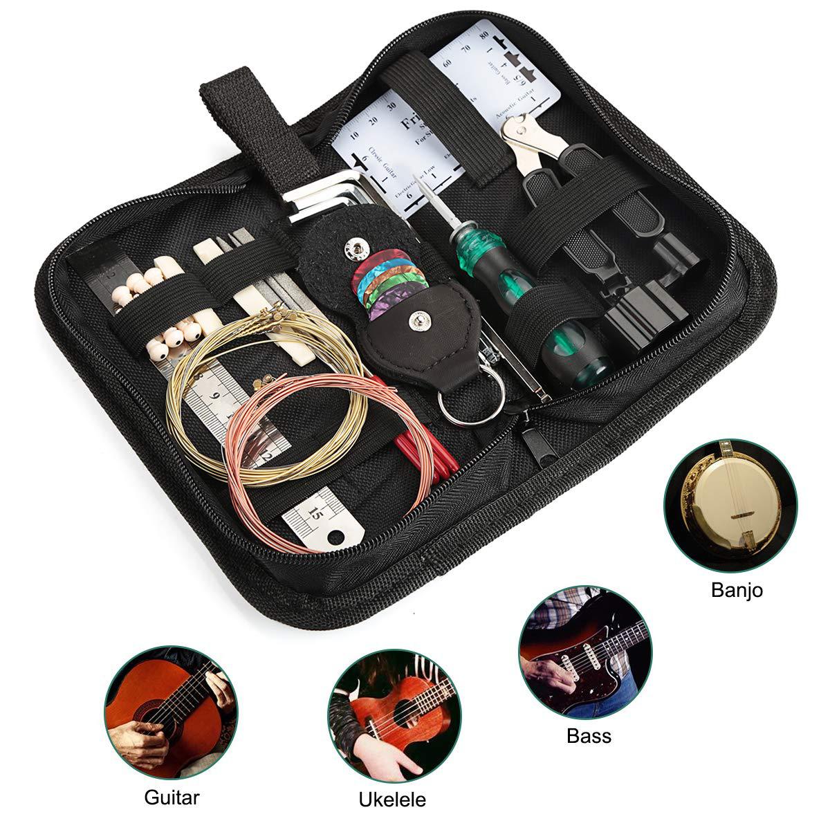 Picture of Guitar Repair Tool Set Guitar String Changing Tool Guitar String Guitar Solid String Cone Set