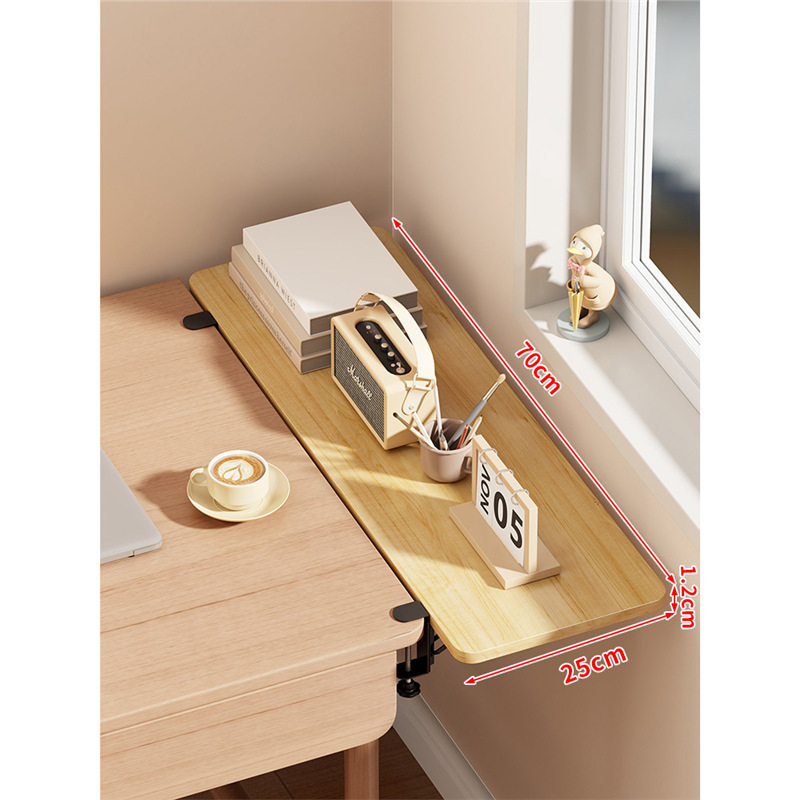 Picture of Desktop extension board, punching-free gap extension, expansion, computer desk hand rest, folding, lengthening, and widening panel
