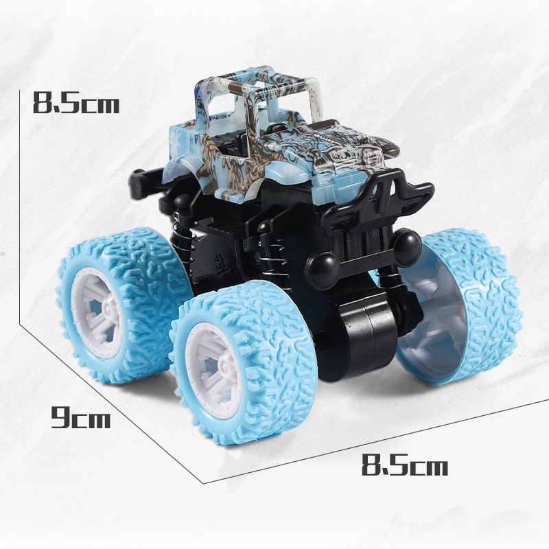 Picture of Off-road inertia pull-back four-wheel drive model boy stunt children's toy car crash car manufacturers wholesale