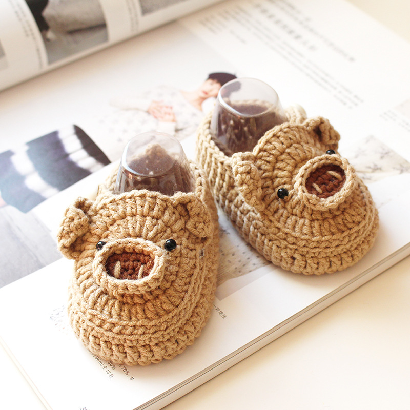 Picture of Ruyi bird 4 strands of milk combed cotton diy woven hand crocheted doll blanket pillow four strands of fine wool ball