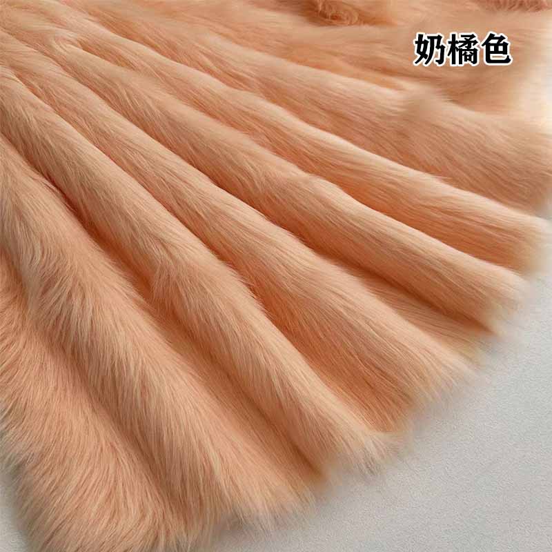 Picture of Imitation fox fur cloth plush cloth fabric 5cm long fur carpet cloth imitation fur clothing animal hair