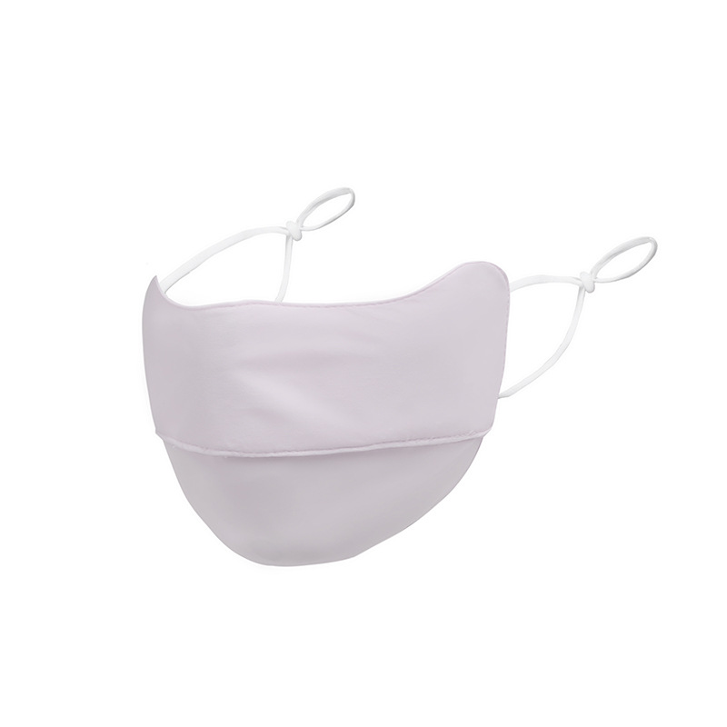 Picture of Mask Women's Sunscreen High Color Value UV Protection Summer Sunshade Breathable Full Face Eye Protection Angle Mask Ice Silk 3D Stereo