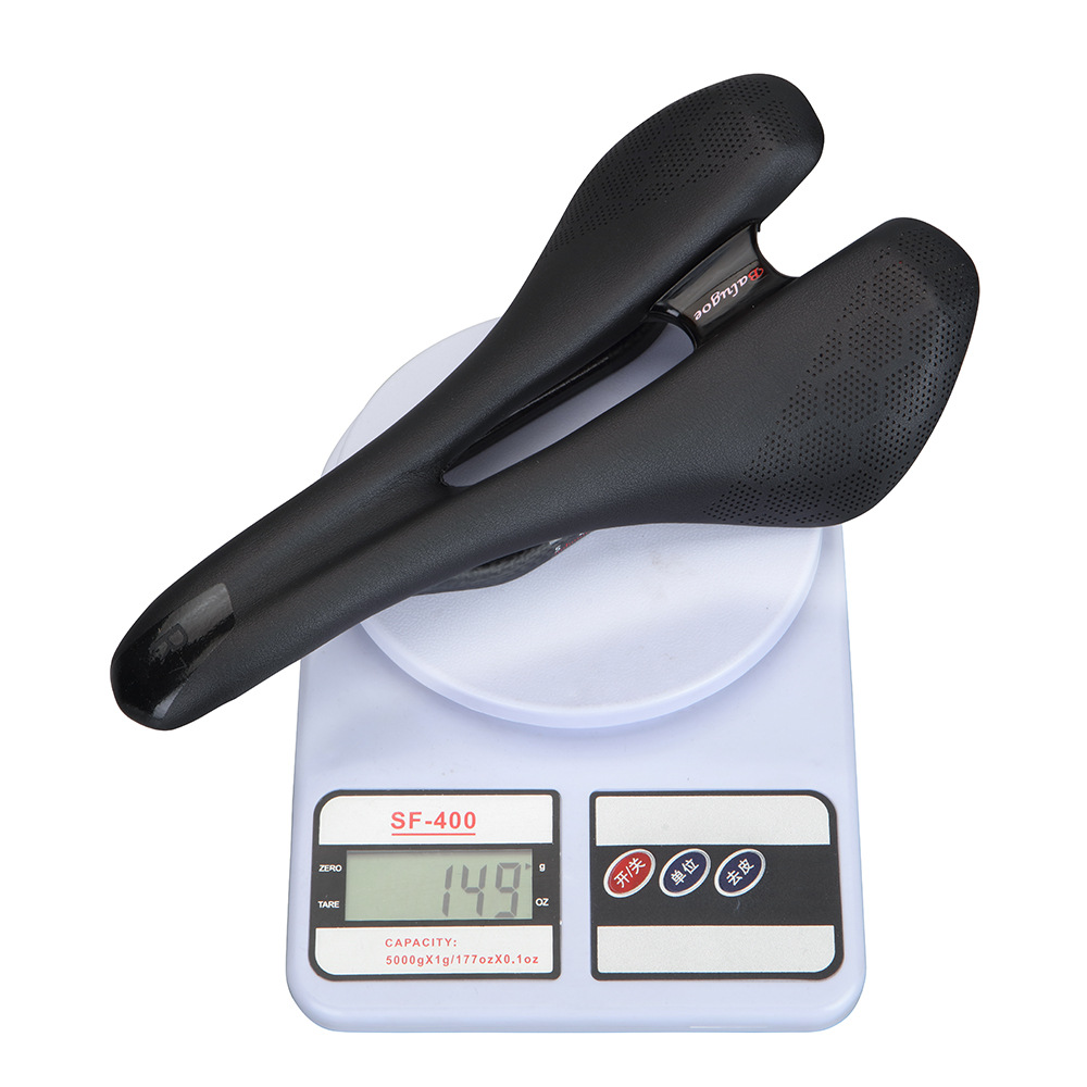 Picture of BALUGOE R7 Cushion Hollow Carbon Fiber Bow Saddle Highway Carbon Fiber Self-contained Cushion Seat Bag Bicycle Carbon Bow