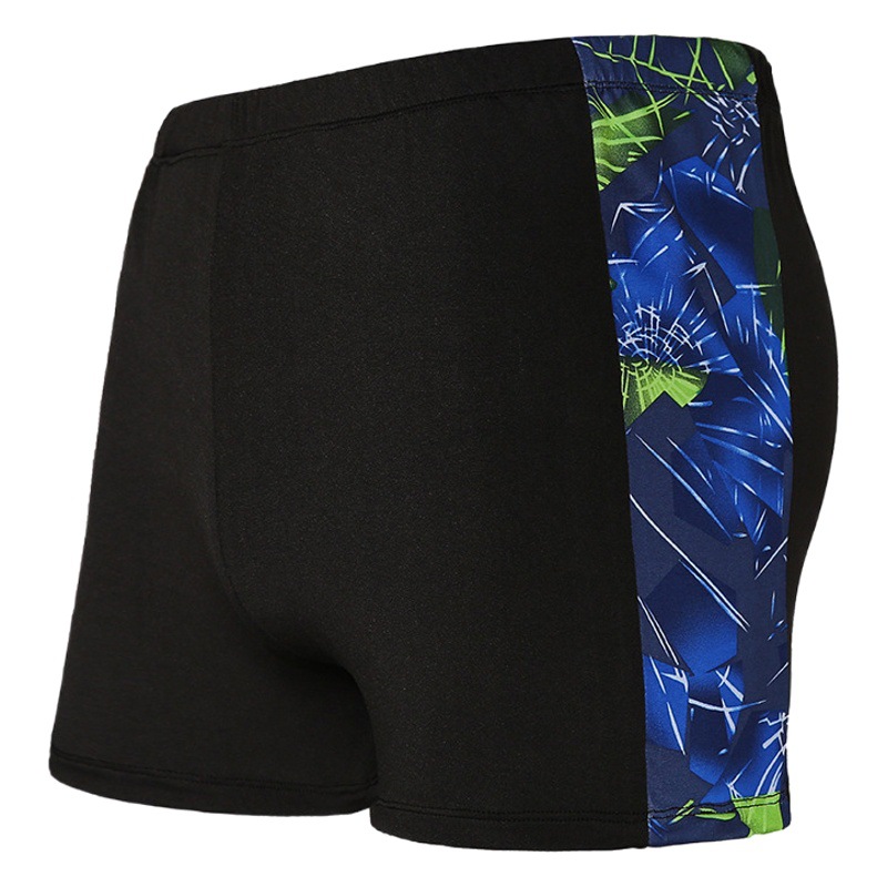 Adult Printed Swimming Trunks Boxer Shorts Loose Swimwear Plus Size Swimming Trunks Seaside Beach Swimming Shorts 2021 Men