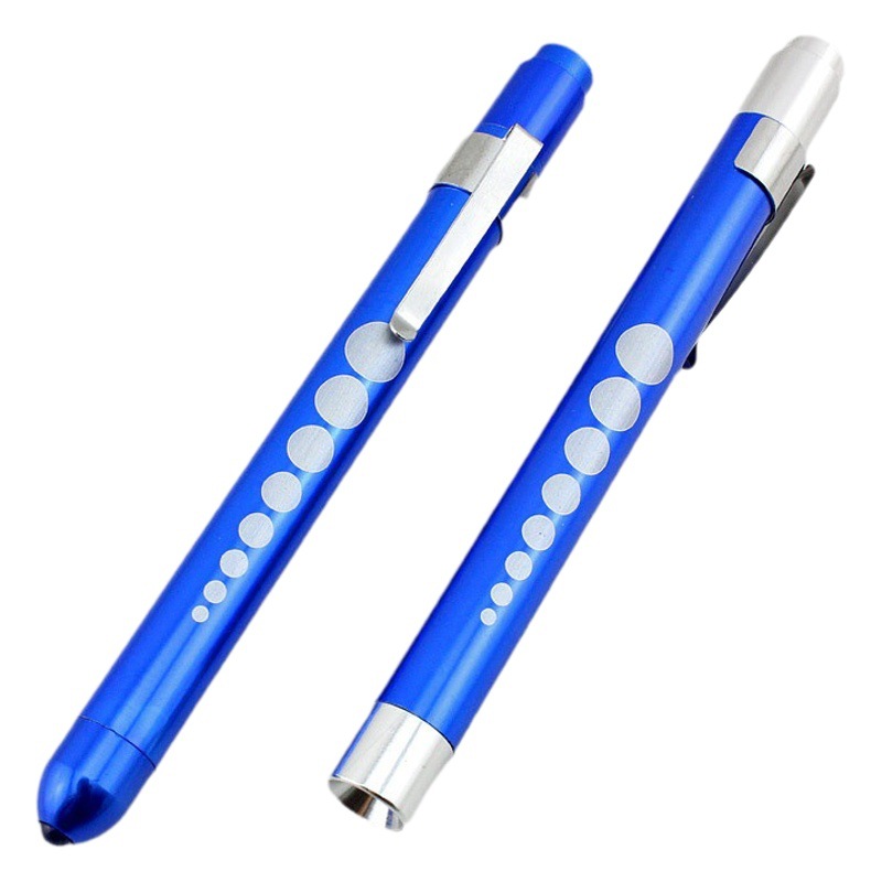 Multifunctional Pen Flashlight Scale Pen Light Led Pen Flashlight Pen Light Pupil Pen Yellow Light Portable