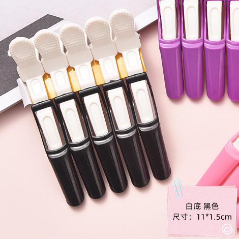 Picture of Multi-functional hair styling clip positioning partition alligator clip long mouth clip crane mouth clip curly hair stylist's choice