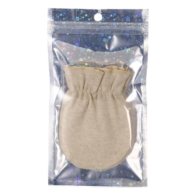 Star pattern laser Yin and Yang bone bag gift jewelry self-sealing bag beauty makeup daily necessities translucent packaging bag in stock