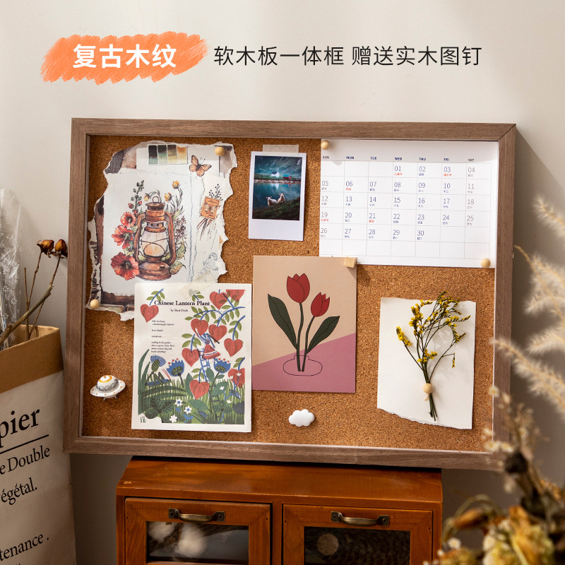 Picture of Photo printing and photo frame couple diy handmade puzzle cork board commemorative frame Polaroid picture frame for girlfriend 16