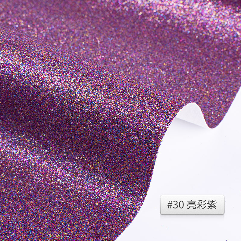 Picture of Glitter Cloth Pu Leather Fabric Glitter Christmas Glitter Sequin Textile Leather Glitter Clothing Accessories