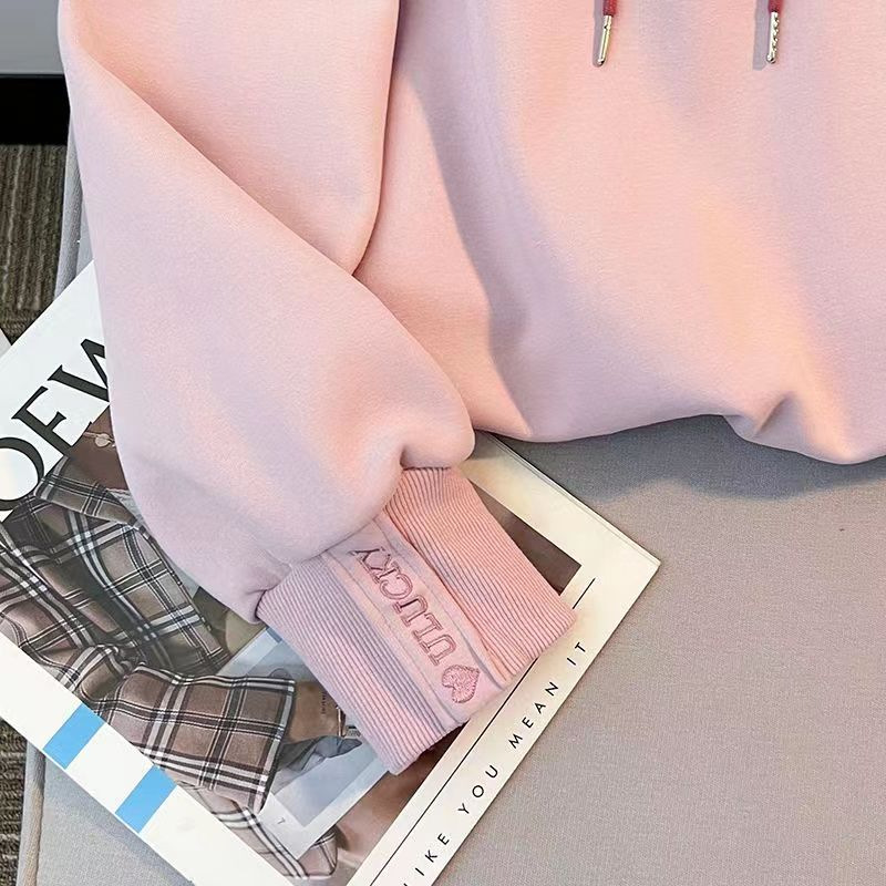 Picture of Girls Sweatshirt Spring and Autum 2024 New Popular Autum Clothing Fashionable Little Girl Korean Style Autum Hooded Top