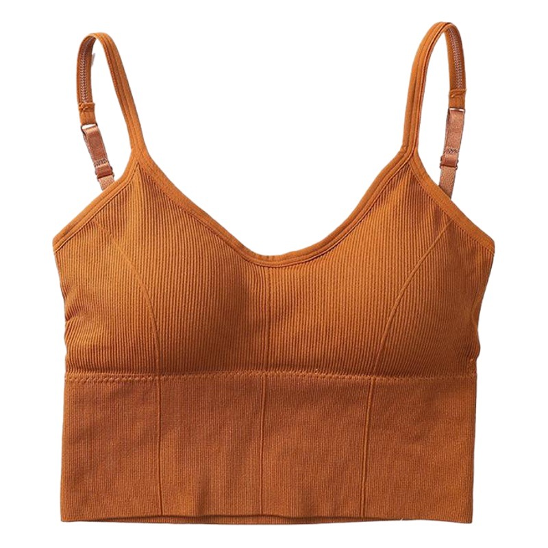 Seamless Internet celebrity popular Kaka underwear Women's Big U sexy beauty back wrapped chest girl sports yoga vest bra
