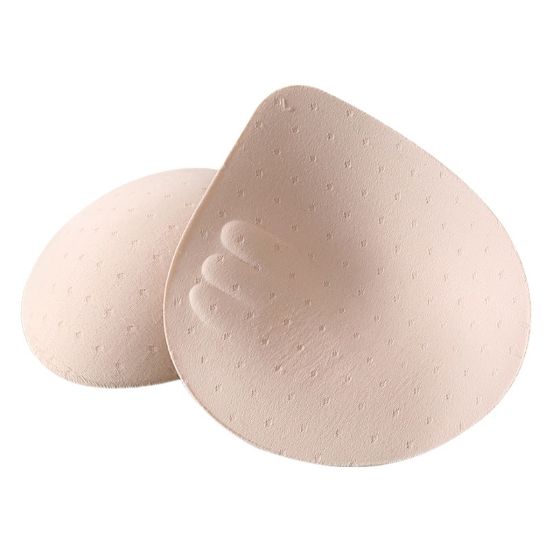 Thickened Chest Pad Latex 2cm Bra Sponge Insert Sports Vest Breathable Sweat Absorbing Pad Chest Pad Soft Coaster