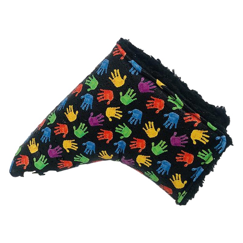 Cross-border hot PU golf club cover colorful waterproof foot straight push rod cover source factory a generation of hair