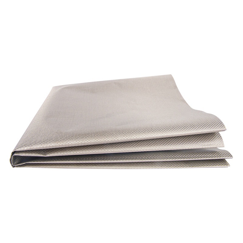 1.45 Diamond Grids Anti-Radiation, Anti-Degaussing, Anti-Theft Card Swipe Rfid Shielding Mobile Phone Signal Wallet Lining Conductive Cloth
