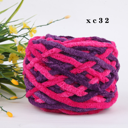 Picture of 0.1kg Ice Yarn Thick Wool Wholesale Single-Strand Knitting Handmade Yarn Icelandic Yarn Hand-Knitted Scarf Yarn Baby Yarn