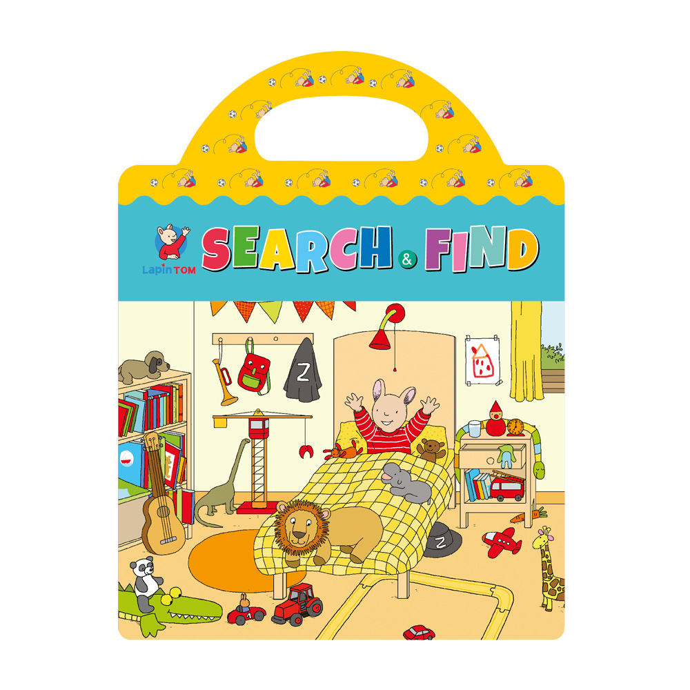 Picture of Cross-border DIY fun children's scene sticker book early education concentration training can be moved repeatedly paste quiet book