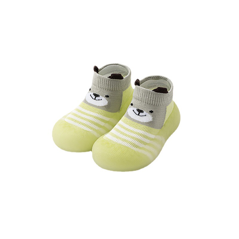 Picture of Infant Toddler Shoes and Socks, Spring and Autumn Thin Style, Baby Anti-Falling, Anti-Collision, Anti-Slip, Soft Sole, Wear-Resistant Floor Shoes