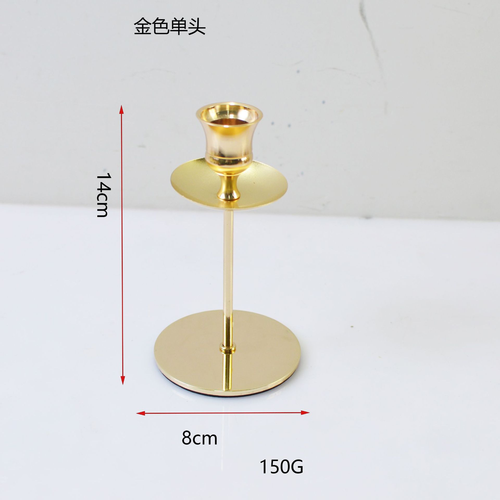 Picture of European Style Candlestick Ornaments Hotel Wedding Iron Candlestick Three Five Romantic Candlelight Dinner Elegant Black Candle Holder