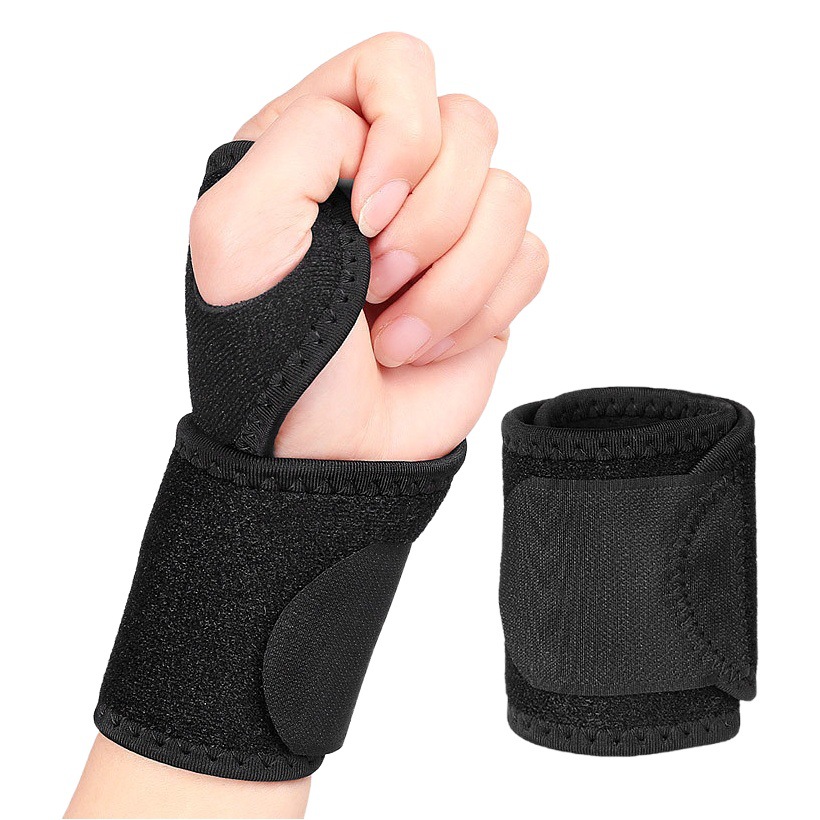 Professional Sports Wrist Guard Fitness Basketball Pressurized Open Wrist Guard Gloves Wrist Joint Wrapping for Men and Women