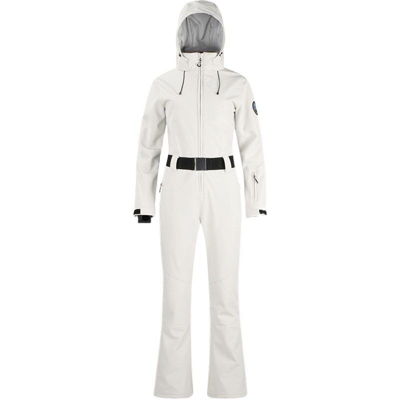 Picture of Cross-Border New Ski Suit for Women, Slim Fit, Windproof, Waterproof, Breathable and Warm, Outdoor Double-Board One-Piece Snow Suit