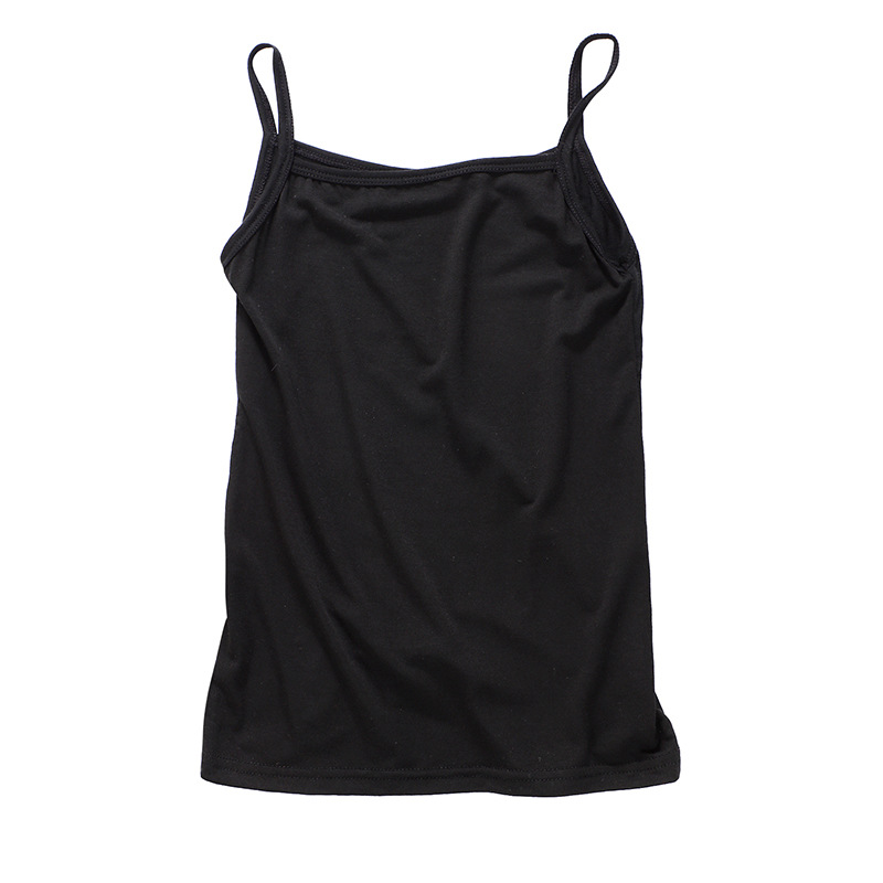 Picture of Children's Camisole Women's Summer Girls' Sleeveless Type a Intimates Baby Bottoming Shirt Inner Wear Girls' Pajamas Thin Section