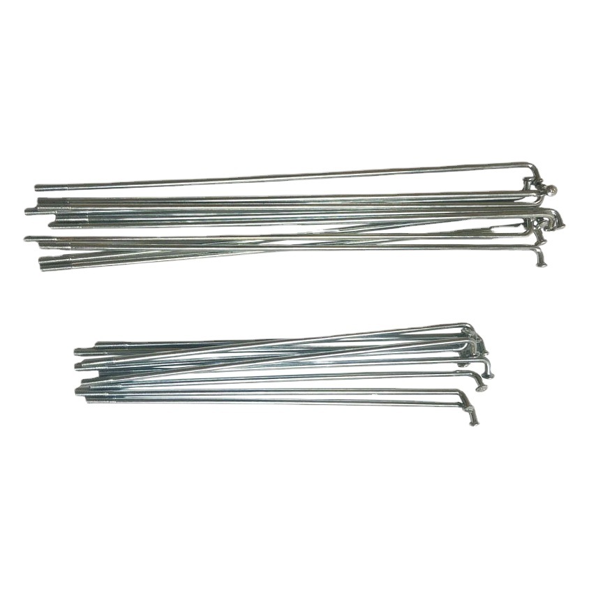 13G galvanized spoke mountain road folding bicycle spoke steel wire 45# steel spoke with cap