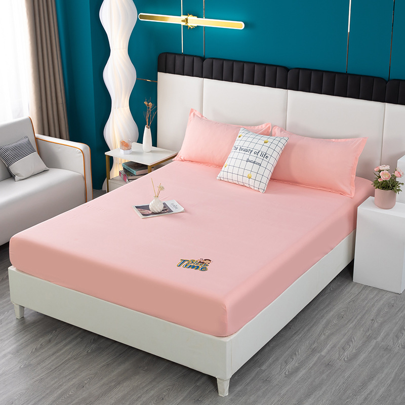 Picture of Printed Fitted Bed Sheets, Simmons Protective Dust Cover, All-Inclusive Elastic Bed Cover, No Pilling, No Shrinkage
