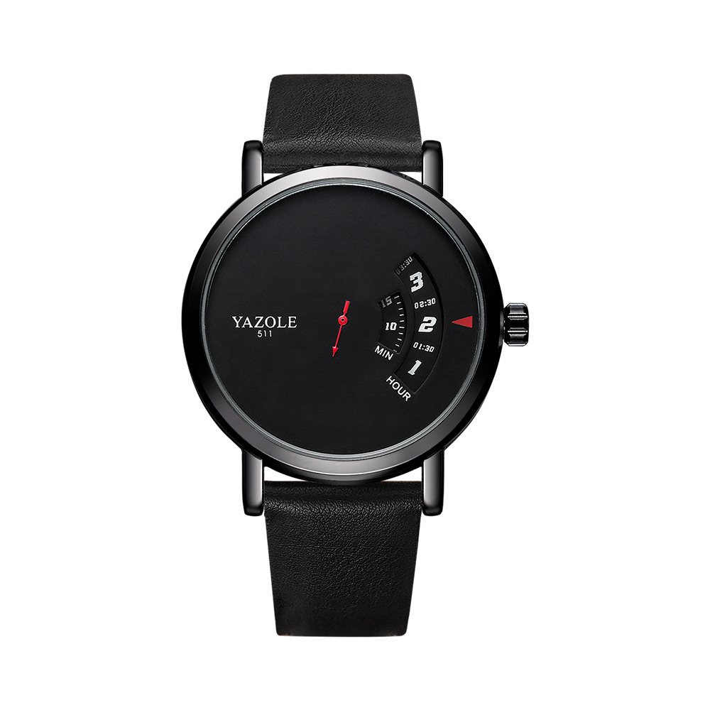 Picture of 509 cross-border fashion turntable non-mechanical watch watch watch men quartz watch men's watch yazole men's watch