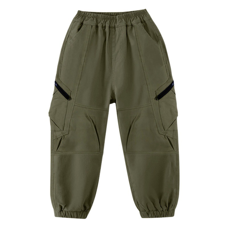 Cross-Border Boys' Pants 2024 Spring and Autum New Autum Children's Overalls Wholesale Autum Children's Pants