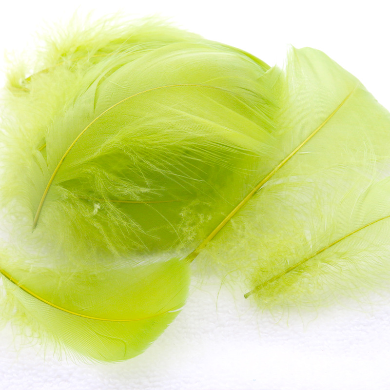Picture of diy handmade color floating feather goose feather dream catcher wave ball gift box filling decoration materials