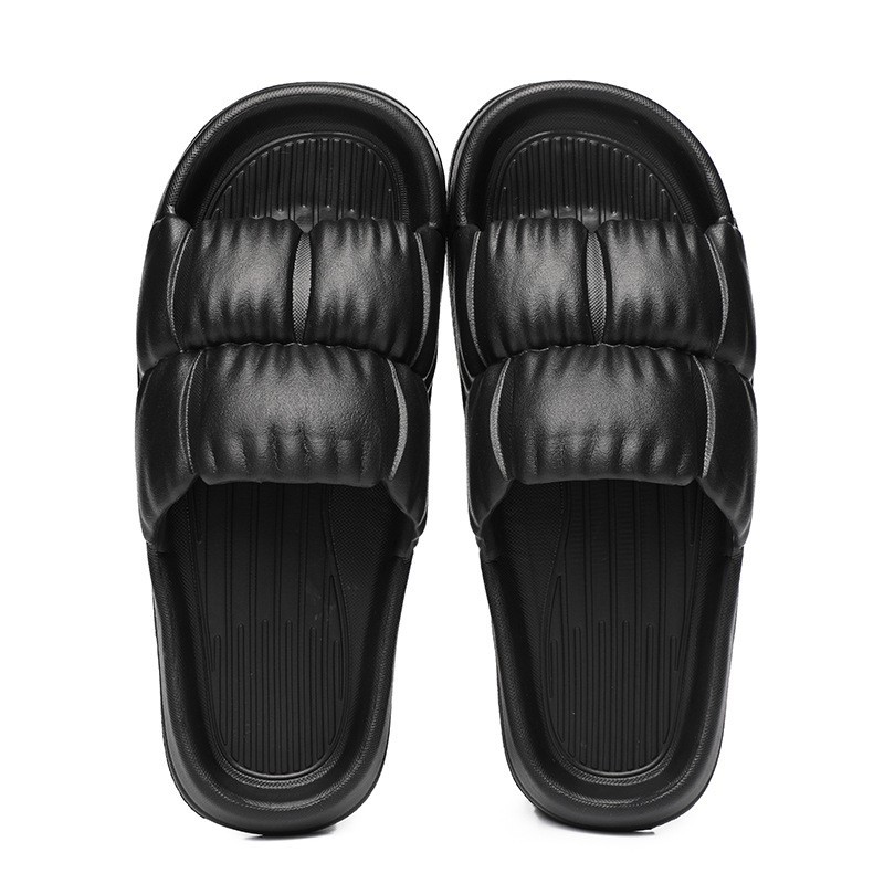 Picture of Slip-on slippers men's summer home bathroom bath non-slip couple home slippers