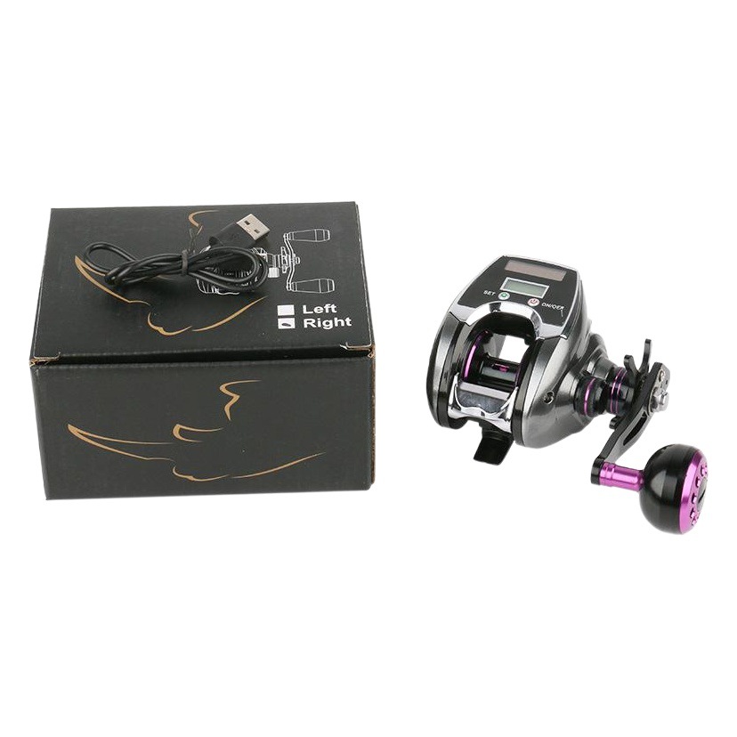 De Fun Fishing Gear Solar Digital Display Luya Drip Wheel Single Rocker Arm Sea Fishing Wheel Raft Fishing Wheel Drip Wheel Wholesale