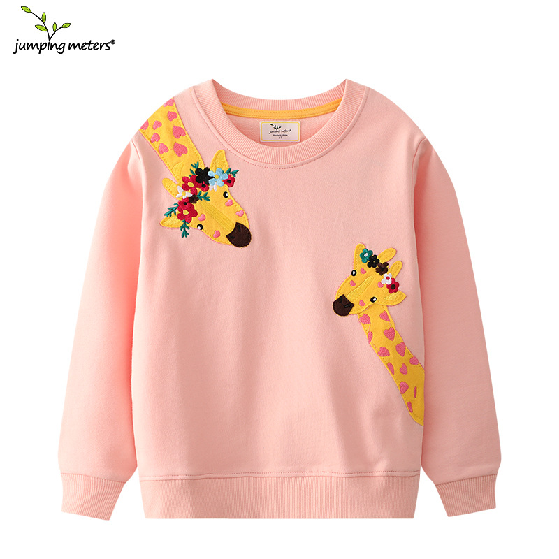 Picture of 2025 Spring and Autumn New Children's Sweaters Cotton Girls' Bottoming Shirts Cartoon Round Neck Tops Manufacturer Distribution