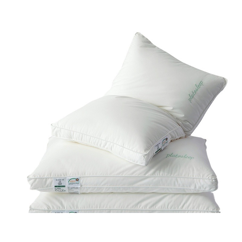 Picture of Class a Cotton Pillow Five-Star Hotel Pillow Soy Fiber Pillow Adult Neck Pillow Wedding Hotel Pillow Core Wholesale