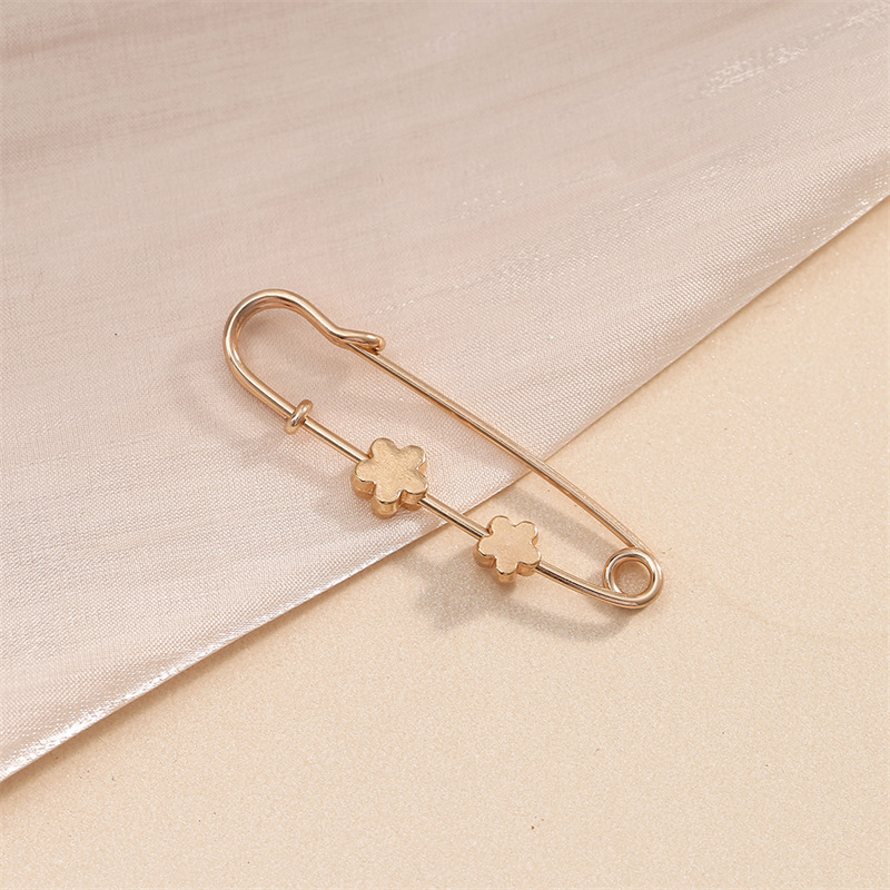 Picture of Tight Waist Pin Skirt Trouser Waist Change Small Adjustable Buckle Trouser Leg Change Short Fixed Artifact Clothes Anti-Light Brooch Accessories