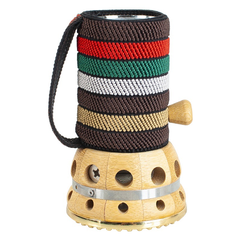 Copper therapy scraping jar bamboo hand-held moxibustion box open flame suspension moxibustion instrument massage moxibustion jar body universal massage instrument