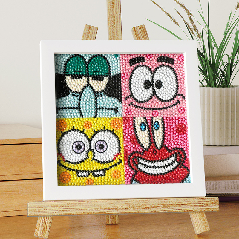 Picture of Creative DIY Kidsren's Diamond Painting Kidsren's Educational Toys Cartoon Diamond Painting Handmade Diamond Painting Can Be Shipped on Behalf of