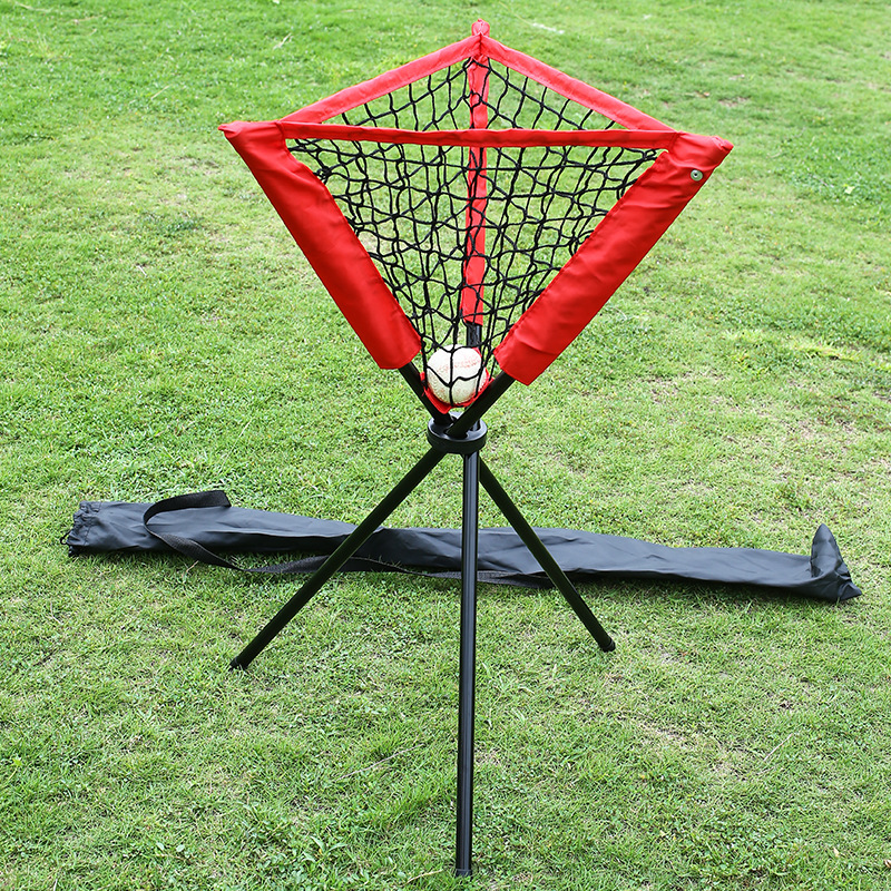Picture of Outdoor Cross-Border Baseball and Softball Net Bag Triangle Ball Collection Rack Baseball Ball Collector Simple and Portable Ball Collection Net