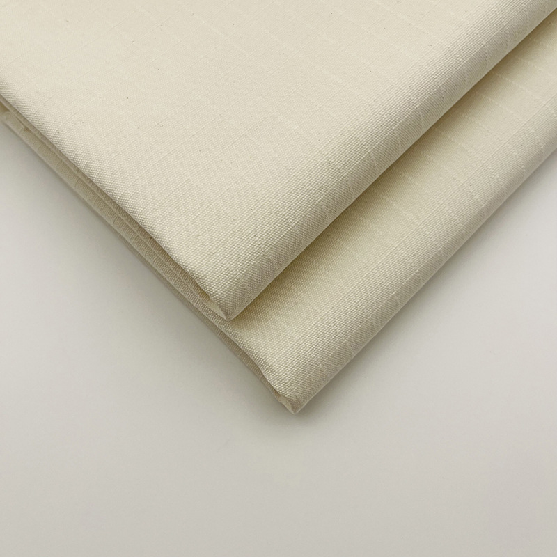 Picture of In-Stock Polyester-Cotton Canvas 300g Plaid Raw Fabric Thickened Encrypted Tent Canvas Fabric Wholesale Solid Color Polyester-Cotton Raw Fabric