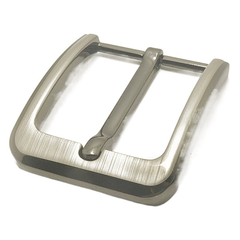 Men's pin type leather belt buckle head factory wholesale supply alloy pants belt buckle high-grade belt buckle