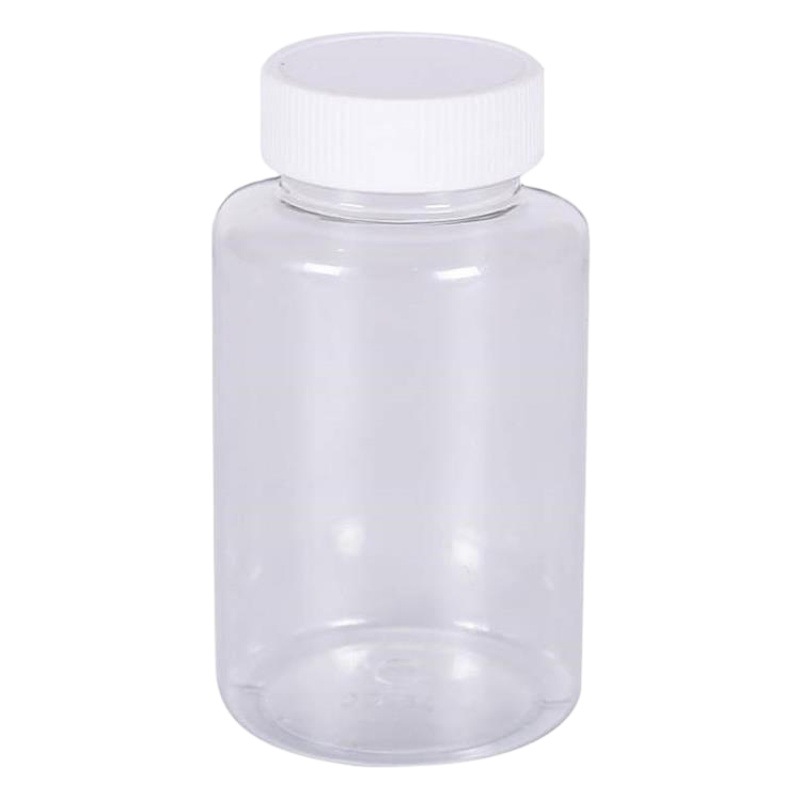 Transparent Large Mouth Bottle 152030 ml Plastic Small Bottle with Lid Sealed Sampling Bottle Pet Wide Mouth Bottle