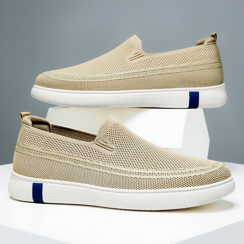 Shoes Men's Casual Shoes New Summer Foreign Trade Sneakers Men's Shoes Lazy One-Step Old Beijing Cloth Shoes Wholesale