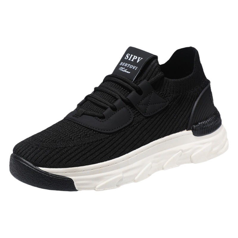 2025 Spring/Summer New Men's Running Shoes Breathable Soft Sole Versatile Dad Shoes Thick Sole Height Increasing Sports Shoes Trendy Men