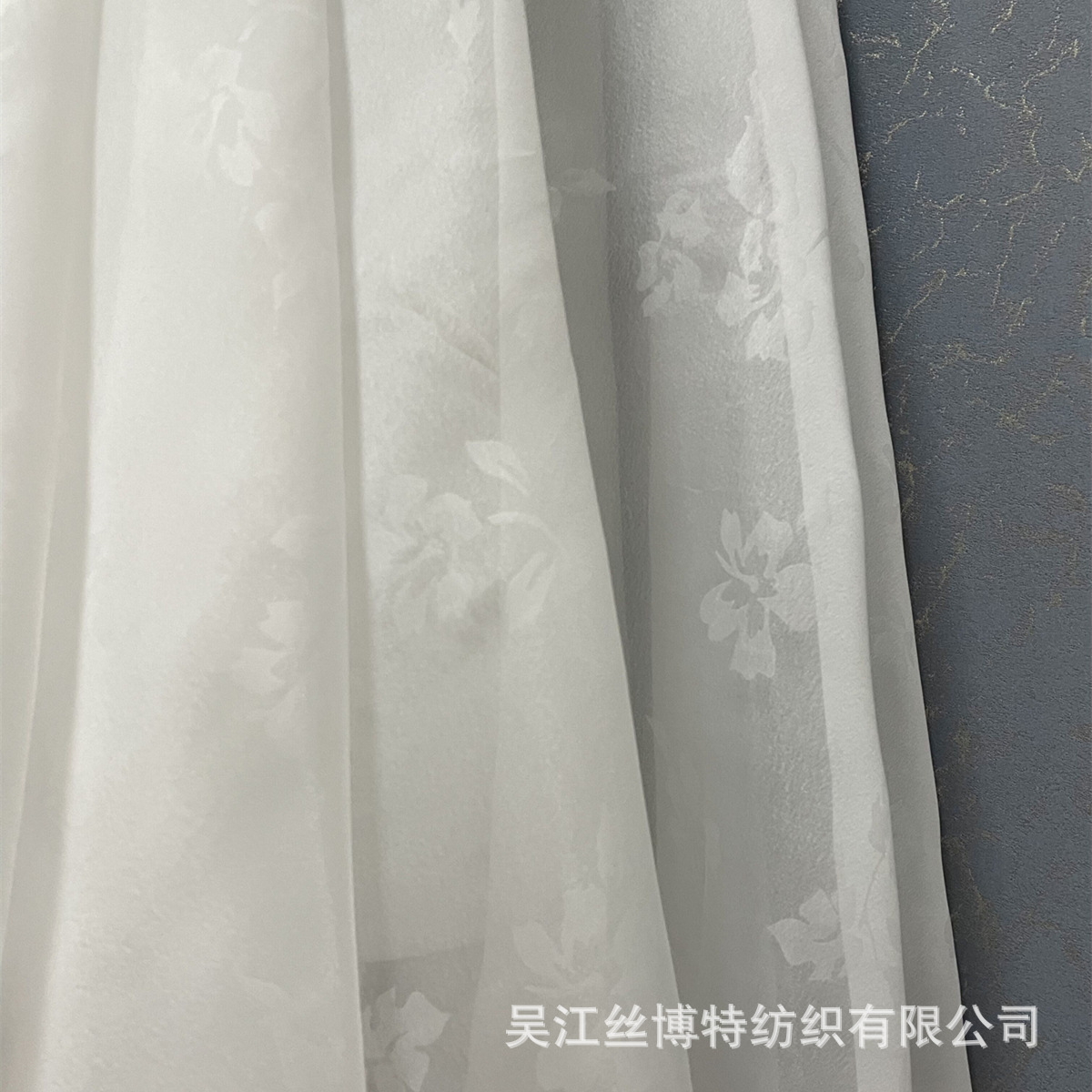Gradient dark yarn National style lolita Hanfu fabric spring and summer fairy women's clothing dress light colorful yarn fabric