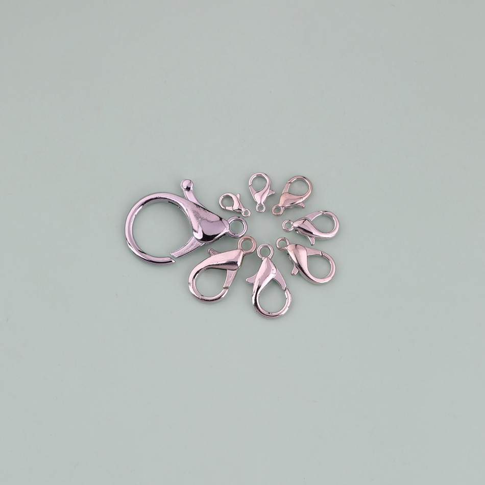 Picture of Metal Alloy Lobster Clasp DIY Jewelry Bracelet Necklace Ending Connection Buckle Multi-Color Multi-Specification Material Accessories