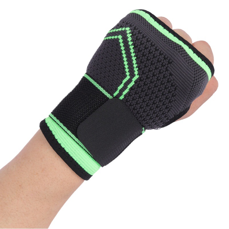 Sports Strap Fitness Palm Protection Basketball Knitted Cycling Badminton Professional Wrist Protection Gloves for Men and Women Warm