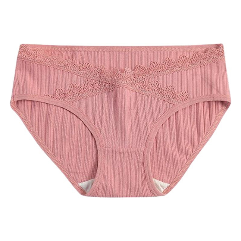 Pregnancy Want Things Threaded Low Waist Maternity Underwear Pure Cotton Early Pregnancy and Second Pregnancy Belly Support Pants Breathable Prenatal and Postpartum Pants
