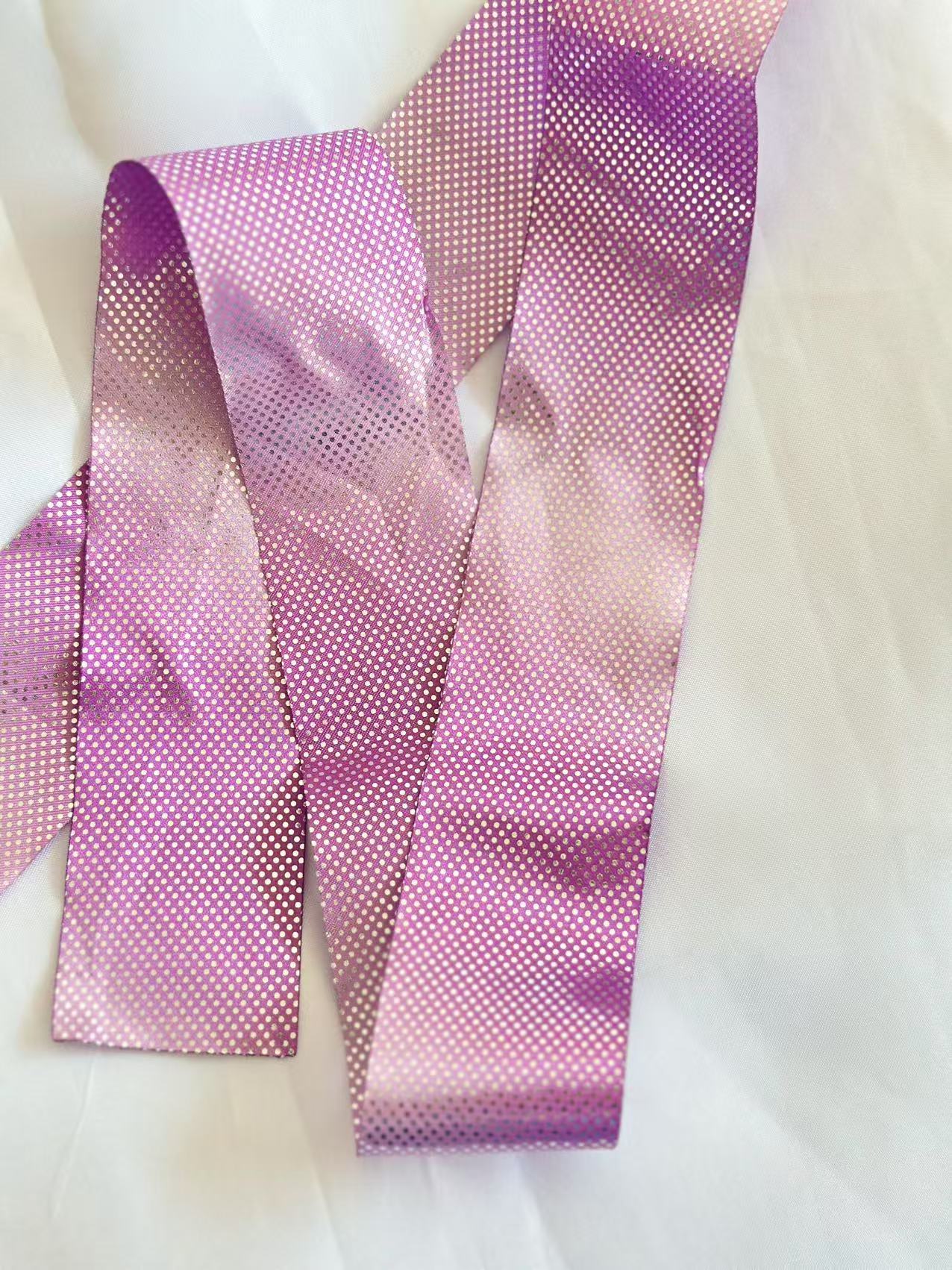 Picture of Dance Ribbon Artistic Gymnastics Ribbon Stick Children's Streamer Dance Competition Square Dance Dance Ribbon Supplies Ribbon Dance